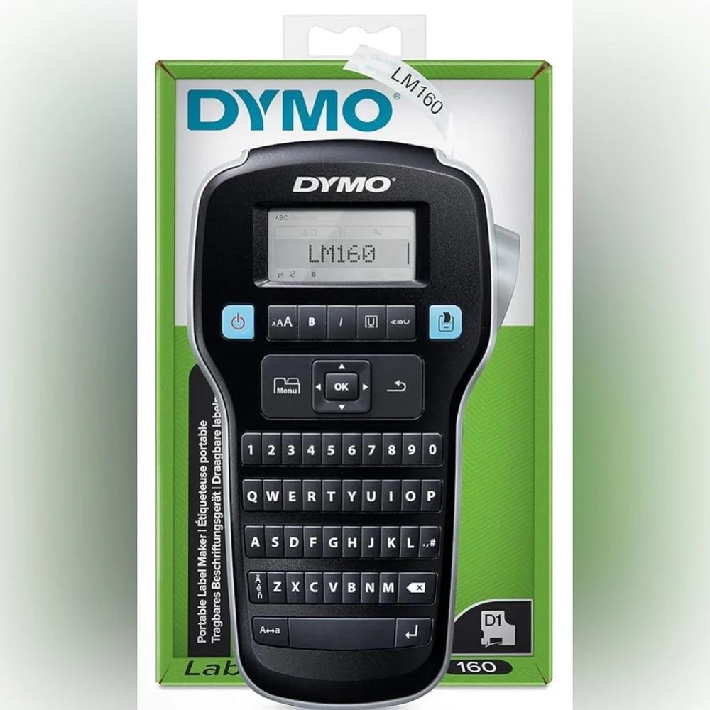 Dymo LabelManager 160 Label Maker | Handheld Label Printer open box